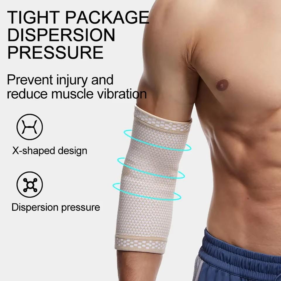 1Pcs Elbow Brace Compression Support for Tennis Golfers Elbow Pain Relief Basketball Weightlifting Men Women