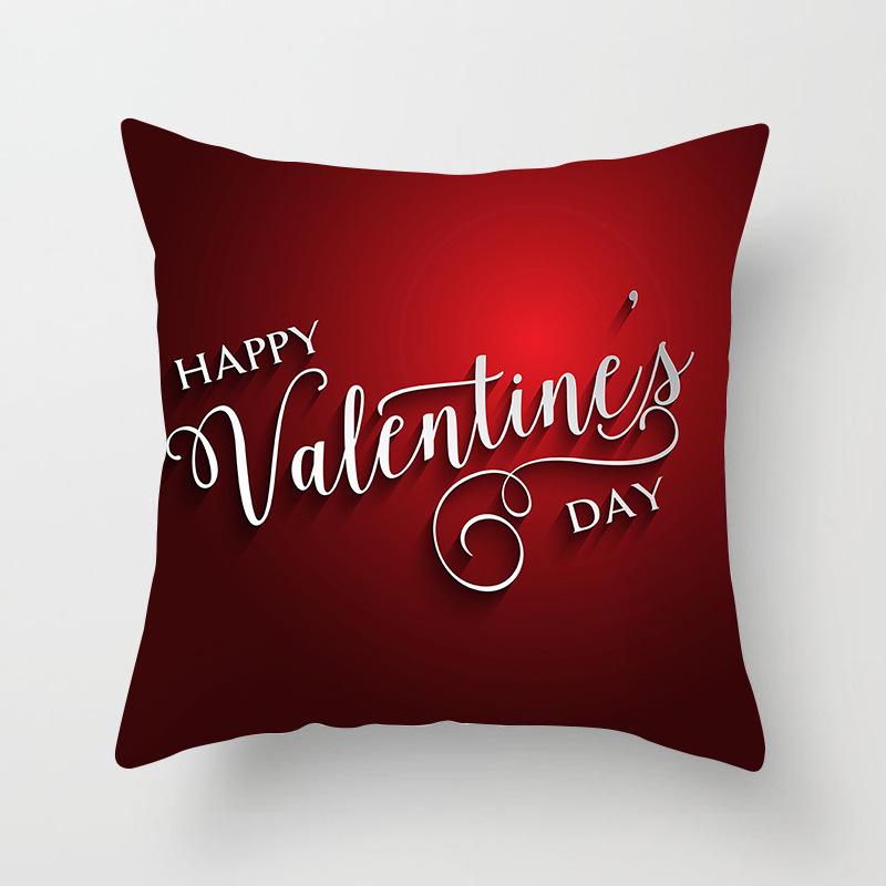 Nordic Black Letter Pillow Cushion Cover Living Room Sofa Car Pillow Cover Home Furnishings