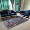 Europe Carpet Living Room Anti-skid Balcony Mat Vintage Bedroom Rug Bedside Kitchen Carpet Jacquard Rug Carpet