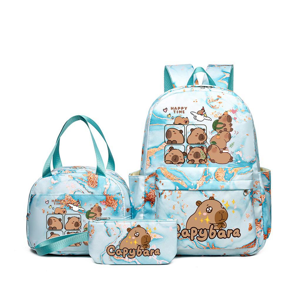 Kapibara girl cute cute schoolbag primary school students 3rd grade light backpack