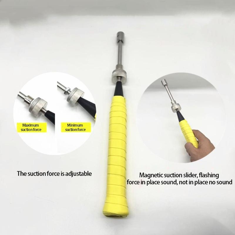 Przenośny Trener Huśtawki do Badmintona Profesjonalne Urządzenie do Treningu Mocy w Badmintonie Ergonomiczny Uchwyt Narzędzie do Ćwiczenia Huśtawki