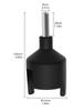 Manchon Isolant pour Clôture Électrique Boucle d'Isolation pour Perceuse Électrique Tambour à Vis Isolateur d'Impulsion Haute Tension Douille Accessoires