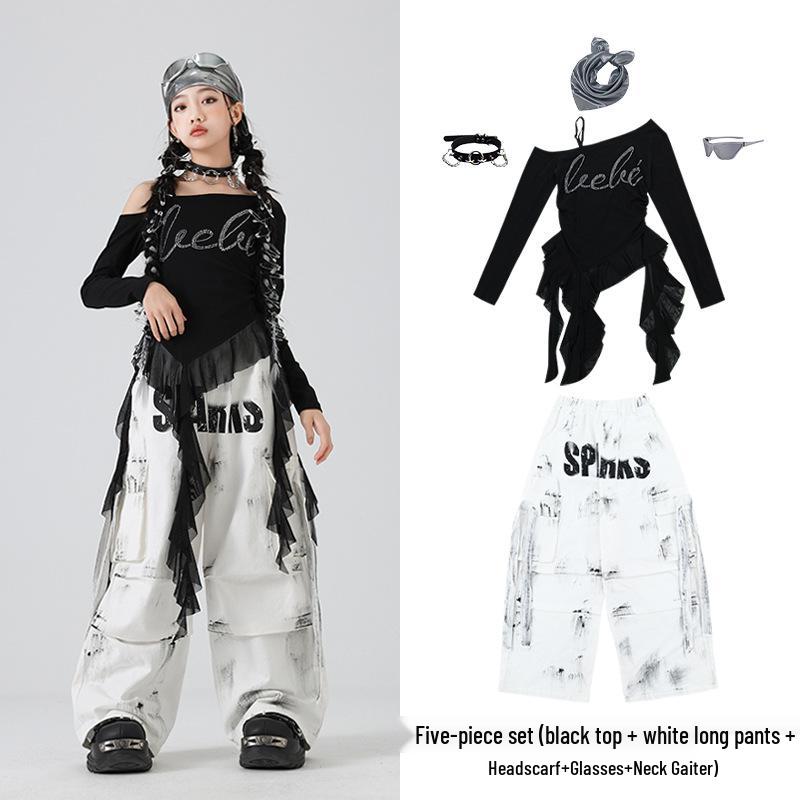 Modern jazzdräkt för barn – Snygg streetdance-outfit för flickor