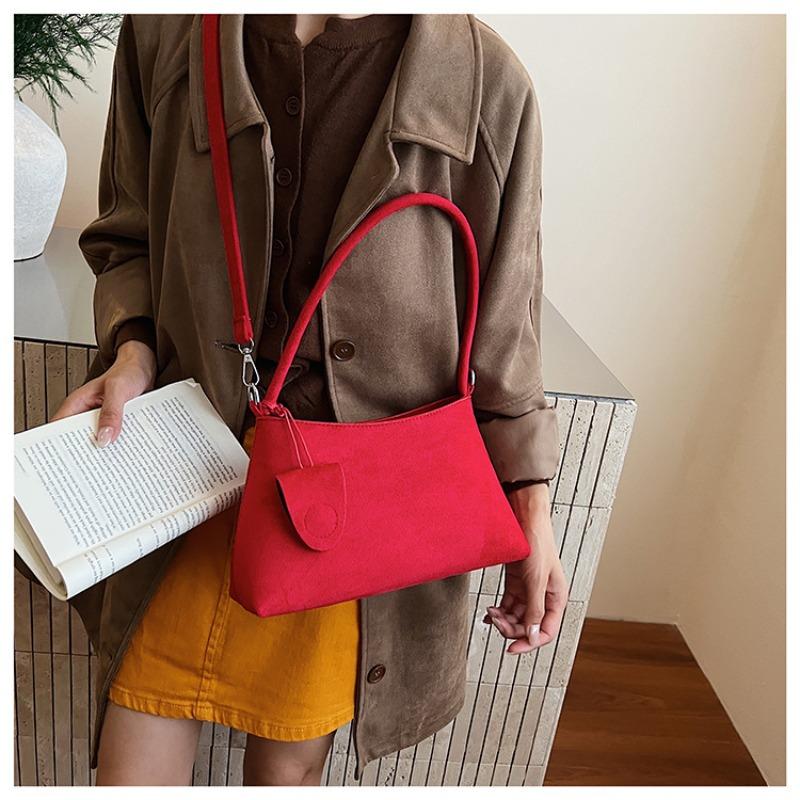 New Autumn and Winter High-value Armpit Bag Maillard Handbag Commuter Shoulder Messenger Bag