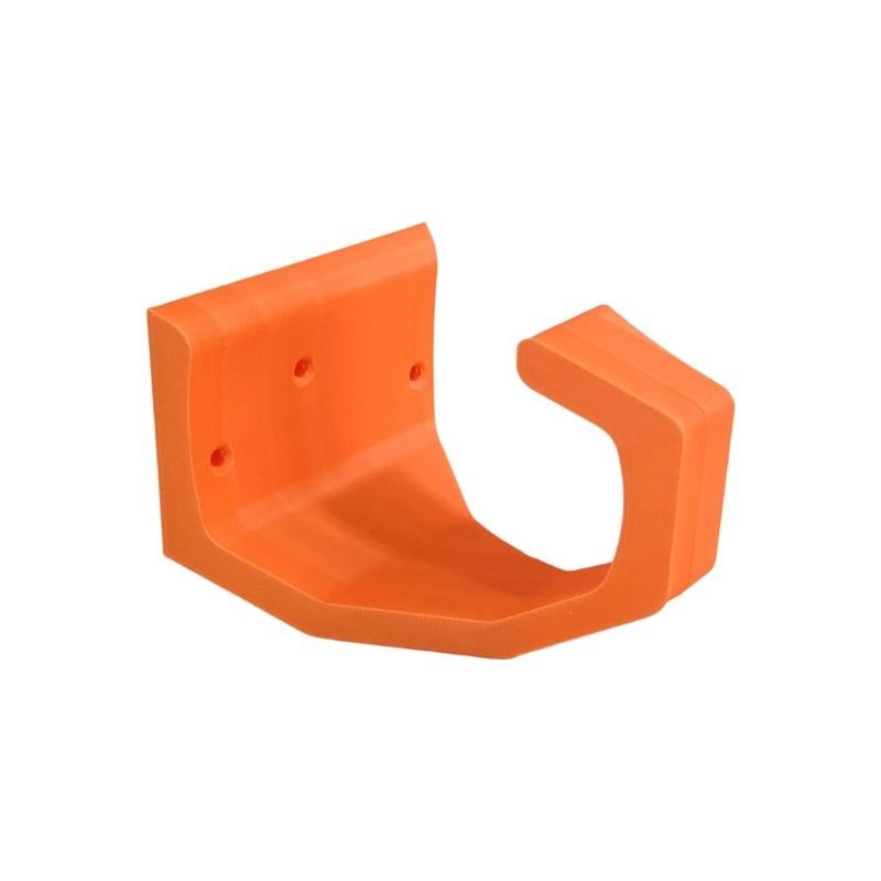 

Childproof Vertical Cycle Wall Mount Strong Plastic Cycle Hook Space Saving Garage Home Storage помаранчевий