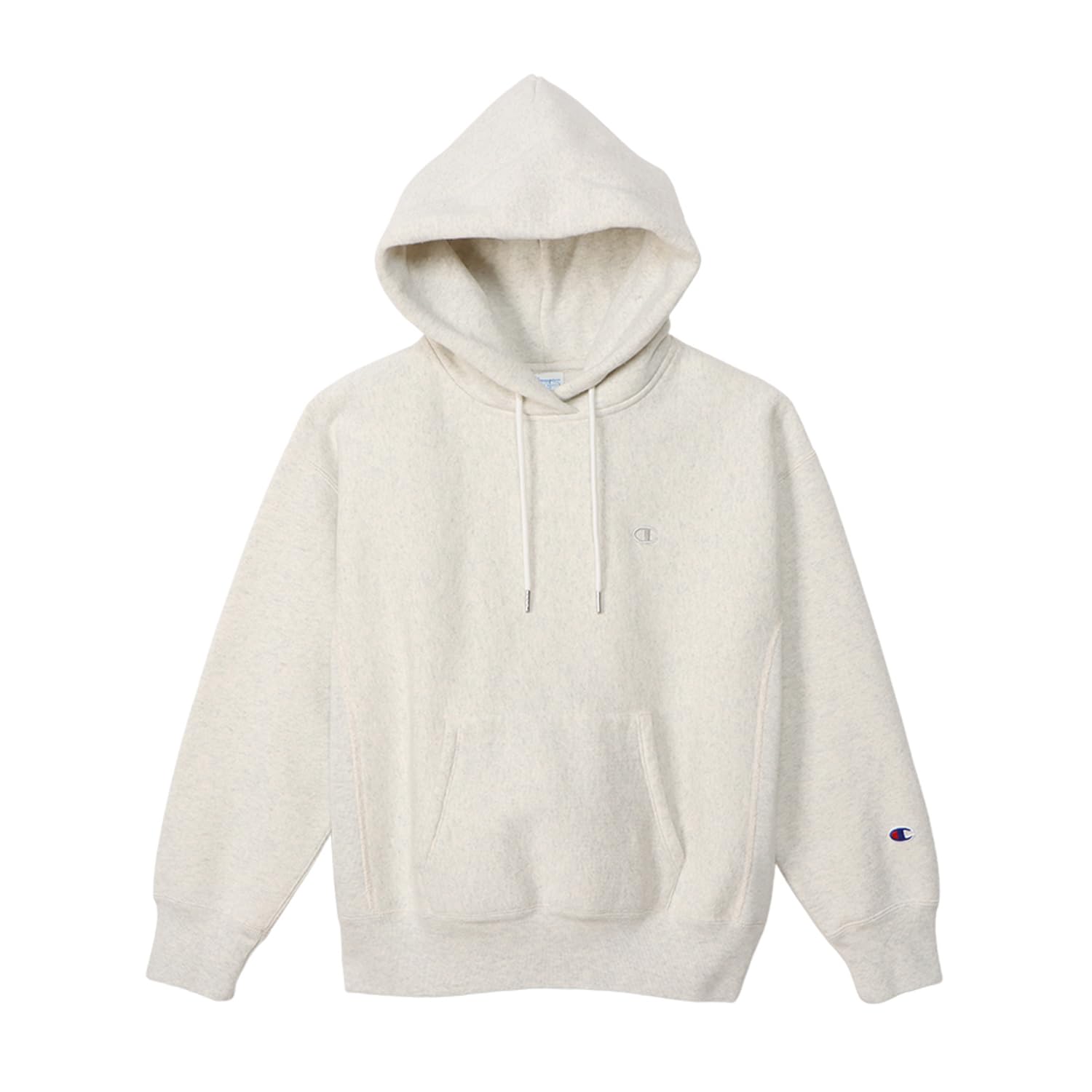 

Парка с длинным рукавом ХЛОПОК США One Point Logo Reverse Hooded Sweatshirt Casual Oatmeal [Champion] 11.5oz Weave(р) Женщины CW-Y103