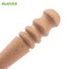 1 Pcs High Quality Leathercraft Tool Round Wood Edge Slicker Multi-Size Burnisher Leather Craft Tools