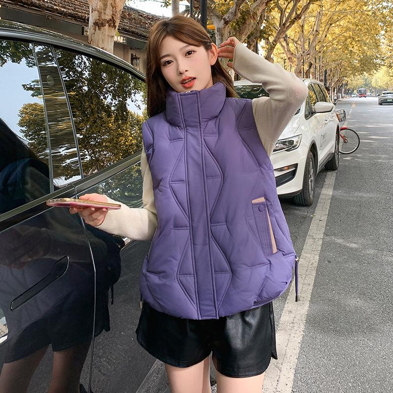 New Autumn and Winter Cotton Vest Women's Cold-proof Vest Jacket