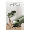 1/18 Russian UAZ TRAVELER BUS Toy Model Off Road Vehicles Alloy Diecast RV Car Models Doors Opened Sound Light Pull Back for Kid