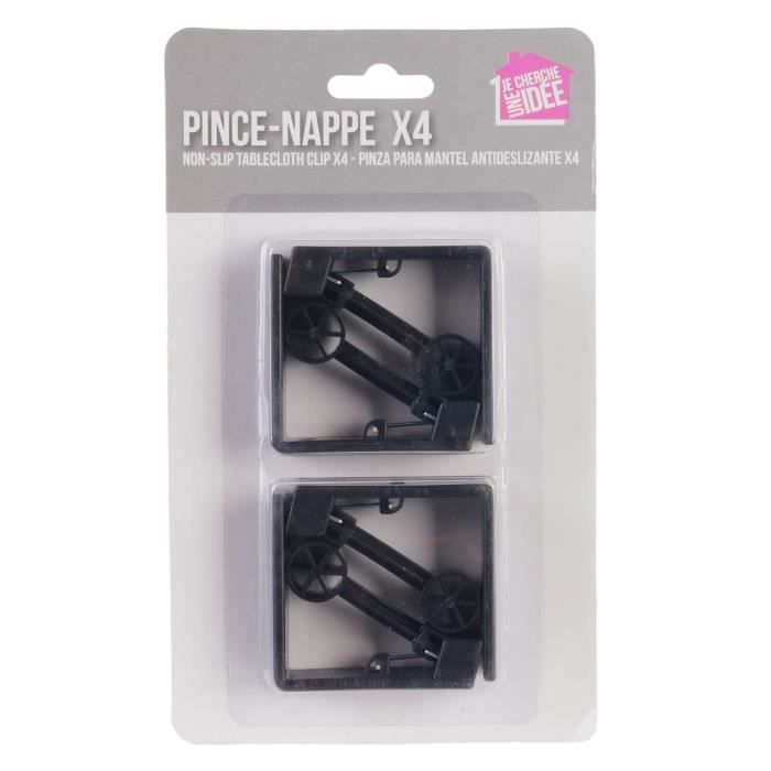I'M LOOKING FOR AN IDEA Non-Slip Tablecloth Clip X4 Black White Random Color