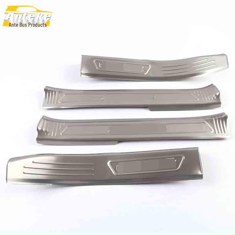 Equinox Stainless Steel Anti-Scratch Sill and Welcome Bumper Scuff Strip