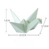 Creative Ceramic Craftsmanship Thousand Paper Crane Folding Home Furnishings Entrances Living Rooms Desktop Decoration Ornaments