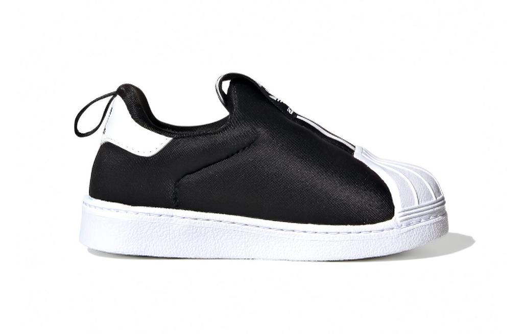 Adidas Originals Superstar 360 X Abrasion Resistant Low top Toddler Shoes Black White Infant And Toddler FV7232