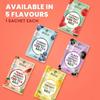 Bevzilla Iced Tea Powder Assorted 5 Flavours Pack, Ice Brew, Cold Brew, Strong, 30 Calorie Instant Ice Tea Powder, 30 GM Each Sachet X 5