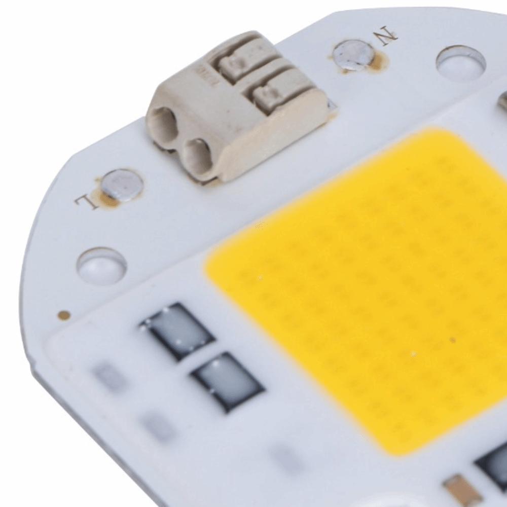 2pcs 50W COB LED Bulb AC220V Integrated Chip Light Source  For Spotlight Floodlight