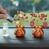 Chinese  Year Money Tree God Feng Shui Fa Cai Lucky Fortune Miniature Spring Festival Home Decorating Desktop Car Ornaments