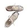 Sheepskin version~ silver retro German training shoes for women's 2025 autumn new versatile, lightweight soft-soled casual sports Forrest Gump shoes