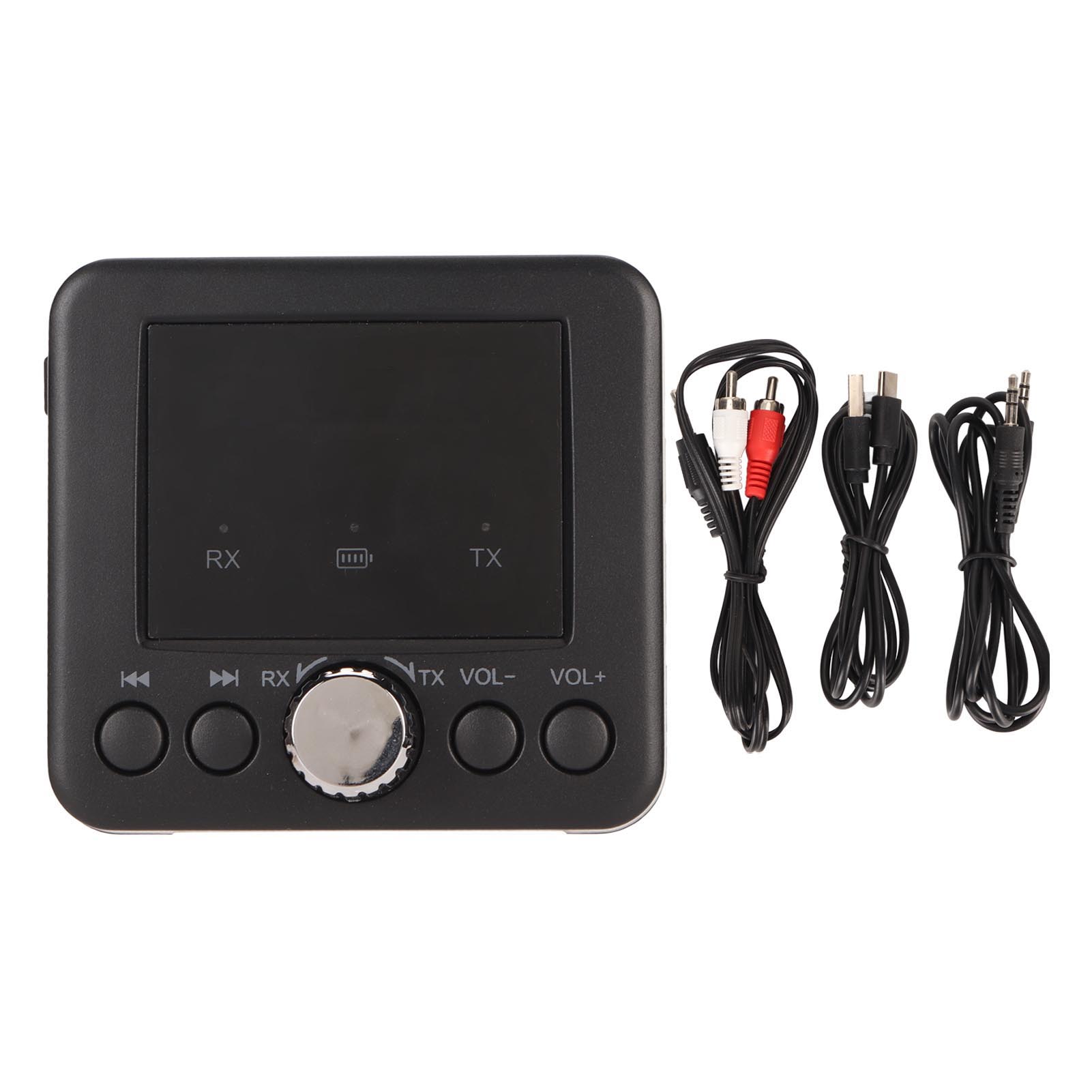 

Bluetooth 5.2 Передавач-приймач Професійний Plug and Play 2 в 1 Бездротовий звуковий адаптер для телевізора