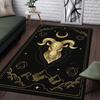 Scale of Justice Magic Astrology Esoteric Pattern Decorative Square Rug Modern Living Room Floor Matte Bedroom Carpet Poster Mat
