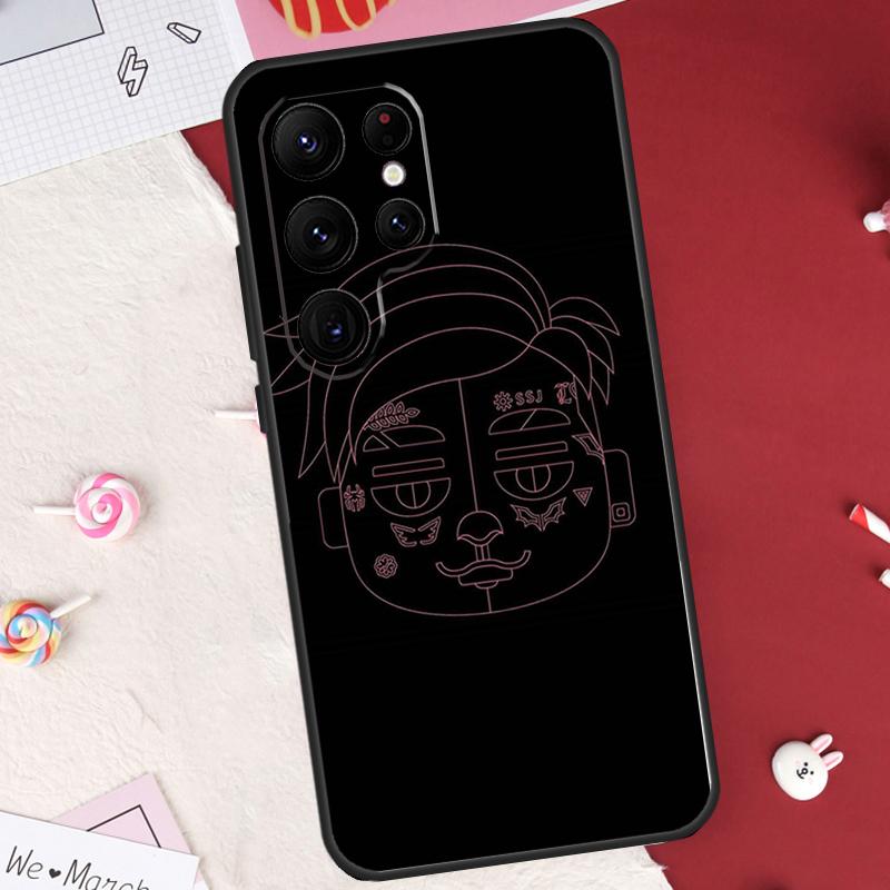 Duki Rapper Case For Samsung Galaxy S24 FE S20 FE S21 S22 S23 S25 S26 Ultra S10 Plus S25 FE Cover Shell