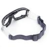 Sportbrille Ultraviolettbeständig Stoßfest Kratzfest Fußball Schutzbrille(Schwarz )
