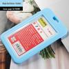 Vertical & Horizontal Double-Sided Transparent Employee Badge Holder with Color Options