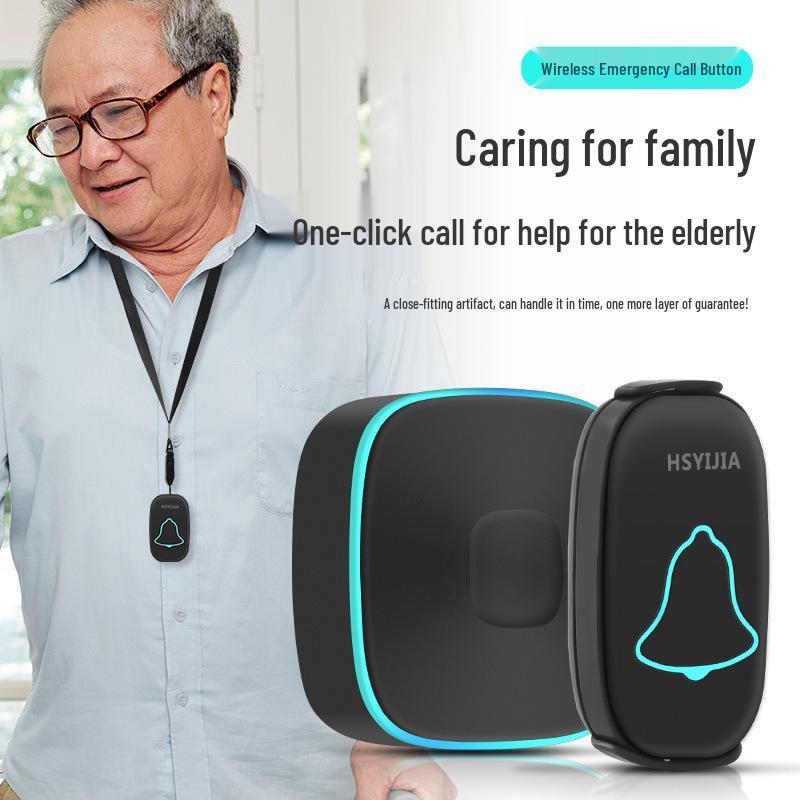A808 Wireless Elderly Call Button Emergency Doorbell