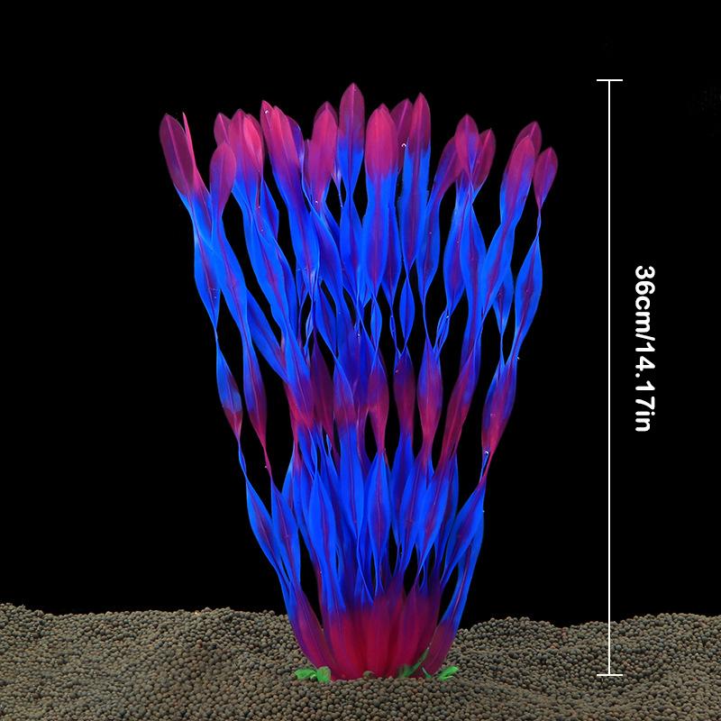 Dekoracje Roślin Akwariowych Trawa Podwodna Plastikowa Sztuczna Wodna Akwarium