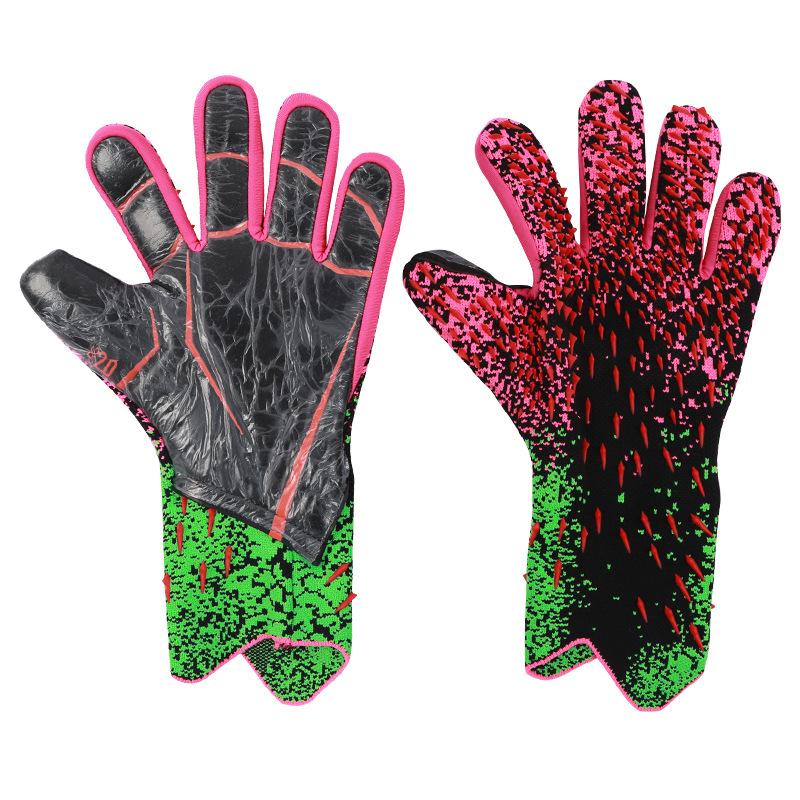 Football Professional Adult and Childrens Latex Finger ProtectionWear-resistant and Thickened Goalkeeper GlovesGoalkeeper Gloves