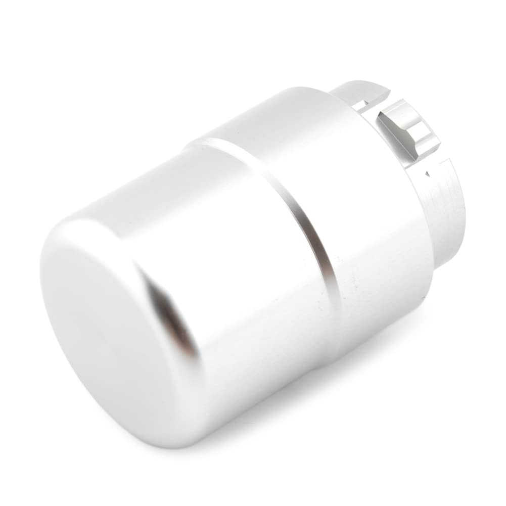 GZYF Transmission Shifter Button Knob Billet Aluminum Gear Shift Handle Button for Hummer H2 & H2 SUT 2003-2007 Chrome