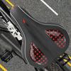 Asiento Blando Grande para Bicicleta Repuesto Accesorio de Ciclismo para Bicicleta de Montaña rojo Sillín Grande sin Agujeros (sólido)
