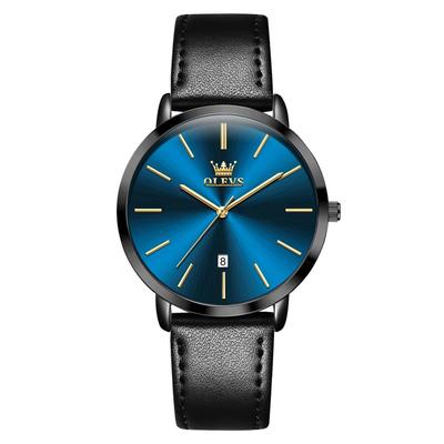Ladies Slim Waterproof Analog Watch 33mm Lightweight Fashion for Women