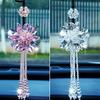 Car Beautiful Rear View Mirror Hanging Ornaments Auto Crystal Pendant Decoration Styling Accessories