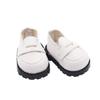 1 pair Mini DollS Shoes White Pink Bow Shoes for 10cm Cotton Doll Shoes Accessories Princess Small Leather Shoes DIY Doll Toy