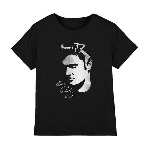 Elvis Presley Childrens/Kids Simple Face T-Shirt