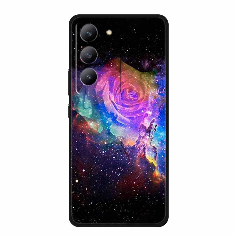 Phone Case For Redmi 15 4G Back Cover Case 6.9" Shockproof Black Silicone Soft Coque For Xiaomi Redmi 15 Case Redmi15 Funda Para