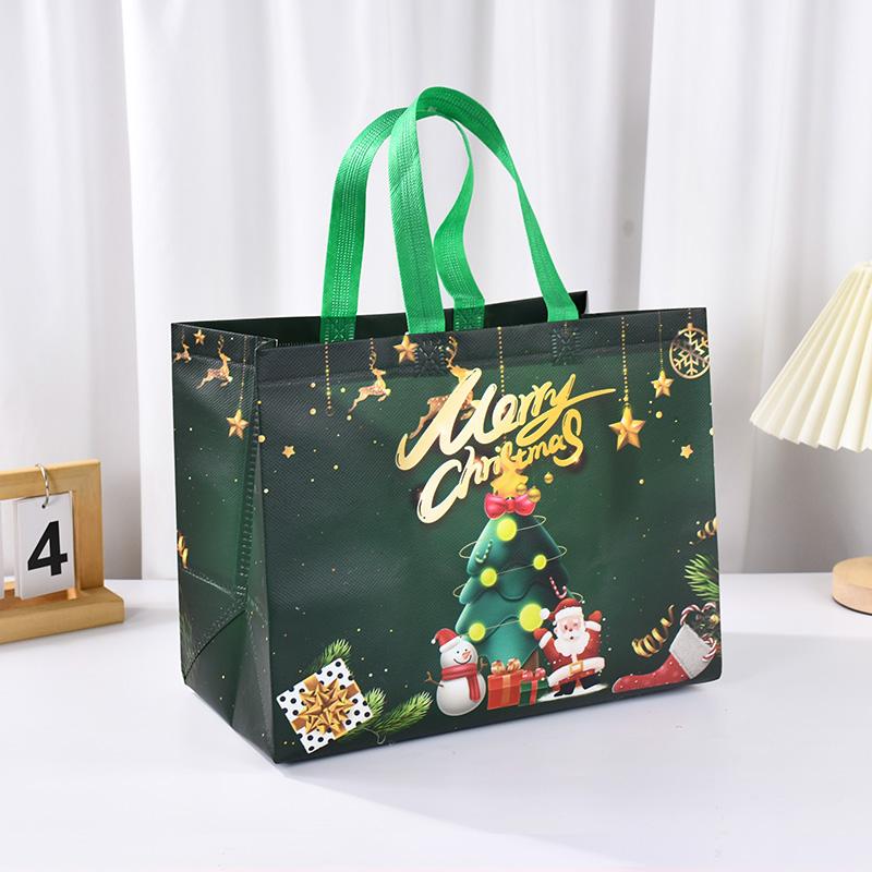 Christmas Gift Bag Santa Claus Snowman Candy Gift Packaging Bag 2025 Merry Christmas Party Home Decor Navidad Noel 2025 New Year