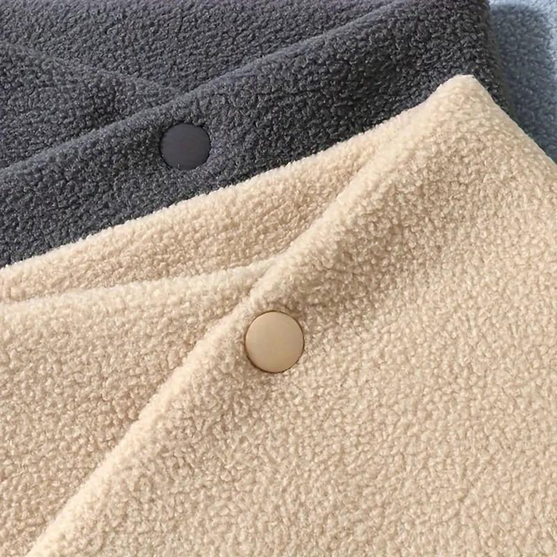 Winter Thickened Fleece-Lined Warm Neck Gaiter for Men and Women, Multi-Functional Windproof Cycling Scarf