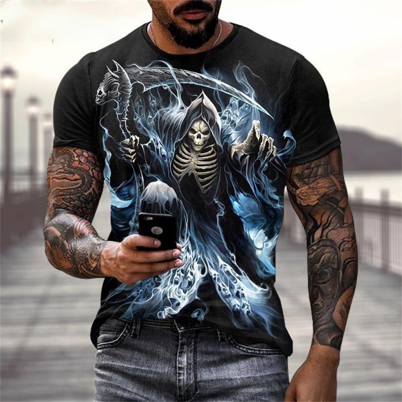 

Men s Casual Shirts 3D Cute Cat T-Shirt Short Sleeve Pullover Outdoor XXS
