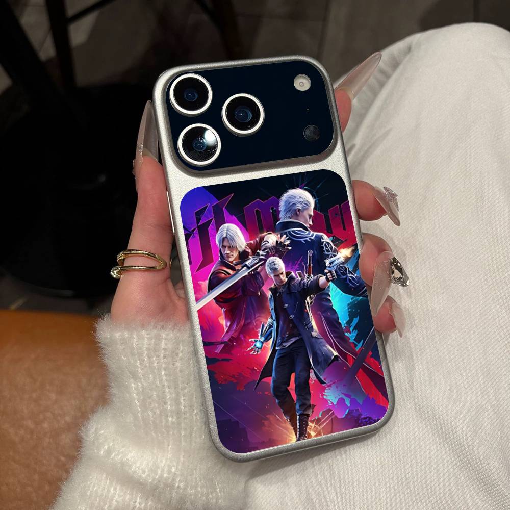 

D-Devils Action Game M-May C-Cry Protective Back Decal Skin Wrap Sticker For IPhone 17 Pro 17 Pro Max iPhone 17 Pro
