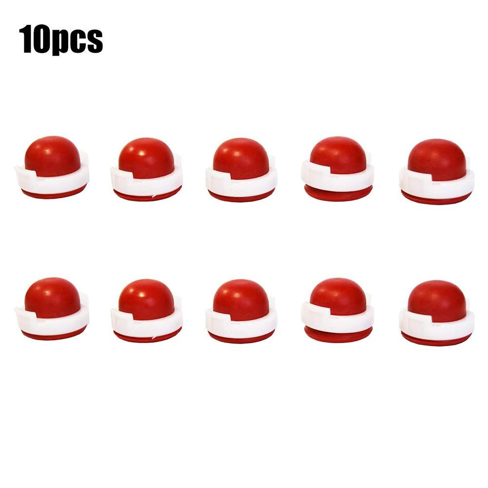 10 Stück Primerbirne Für-Briggs & Für-Stratton 694394 494408 Passend für Sprint & Classic Motoren Teile Vergaser-Kit Primer Glühbirne