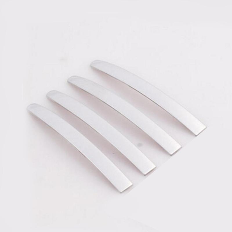 Car Door Handle Decorative Sequ Protective Cover Trim Chrome Stainless Steel Sticker for Volvo Xc60 Xc90 S90 V90