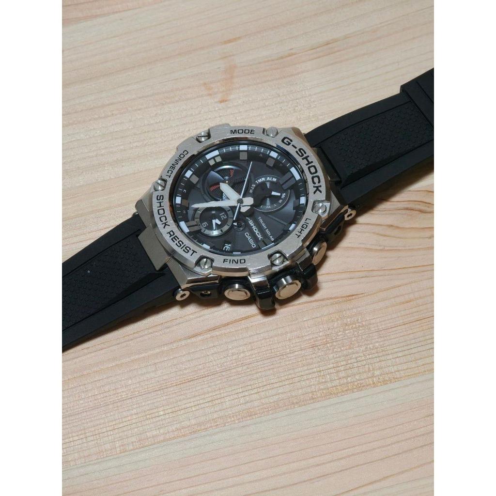 Used CASIO G-SHOCK G-STEEL GST-B100-1AJF Bluetooth Tough Solar Watch Watch