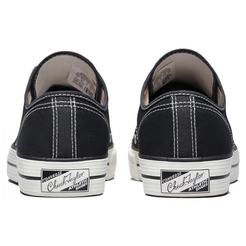 Converse Lucky Star Vintage Casual Low-Top Canvas Shoes Unisex Black