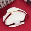 Velvet Bowknot Christmas Choker Plush Xmas Clavicle Chain  Jewelry Accessories