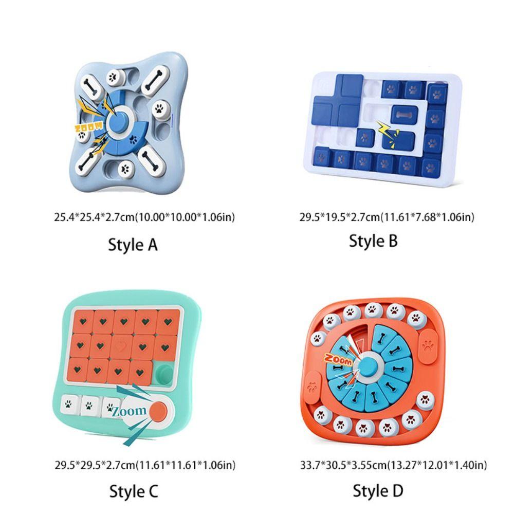 Sound-producing Dog Puzzle Toys with Non-slip Mat Dog Food Dispenser Dog Toys Slow Feeder  Training