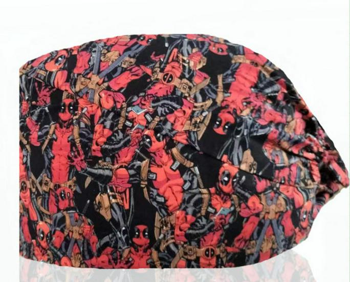 Floral Animal Print Cotton Surgical & Kitchen Cap