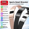 NEUES Ultra-dünnes Mode Smart Armband Schrittzähler Gesundheit Damen Herren Sport Wasserdichte Uhr Herzfrequenz Blutsauerstoff Armband