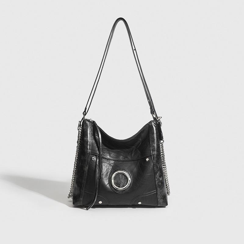 Single-shoulder underarm bag 2024 autumn and winter new model, niche high-end fashion commuter large-capacity handbag and crossbody tote bag