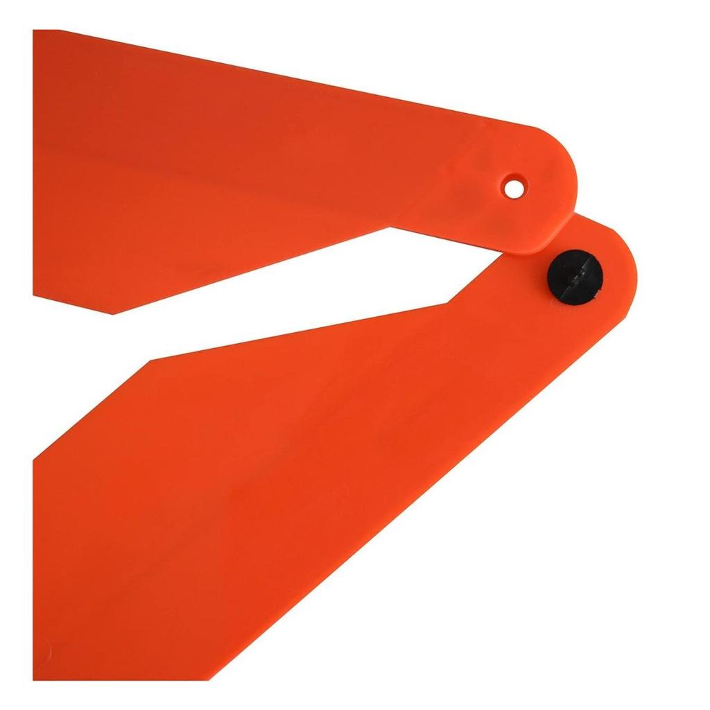 Foldable Triangle Safety Reflex Reflector with Metal Stand | Emergency Warning Triangle for Car, Bike, Truck & Universal Use | 425×375mm